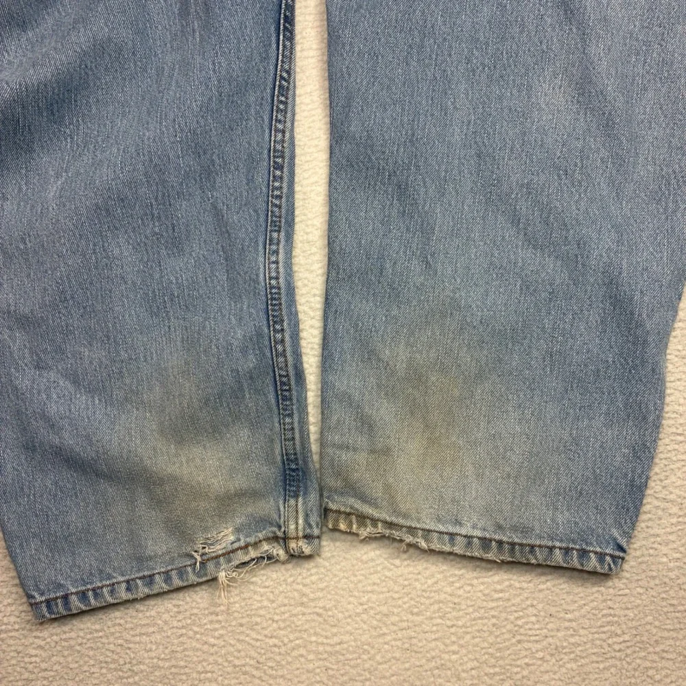 Levis 560 Comfort Fit Jeans Men 44x30 Blue Faded Relaxed Taper Casual Loose Y2K